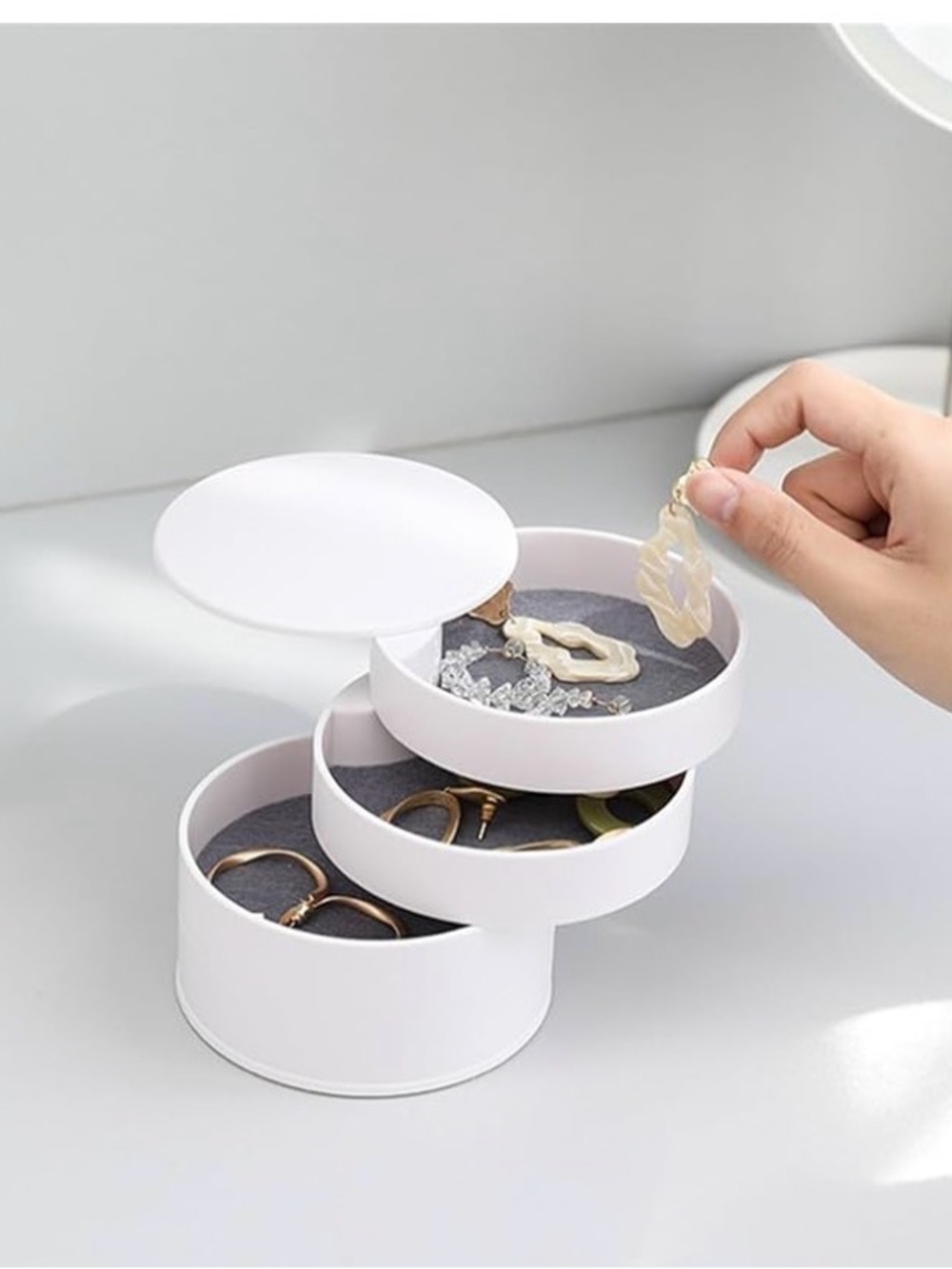 Multi Layer Jewelry Box/Organizer. - Picture 3 of 6